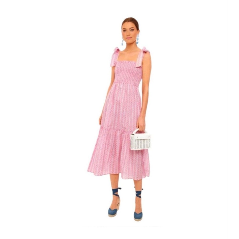 Tuckernuck X Cameron Eubanks Wimberly Love Letters Chalmers Dress Medium Preppy